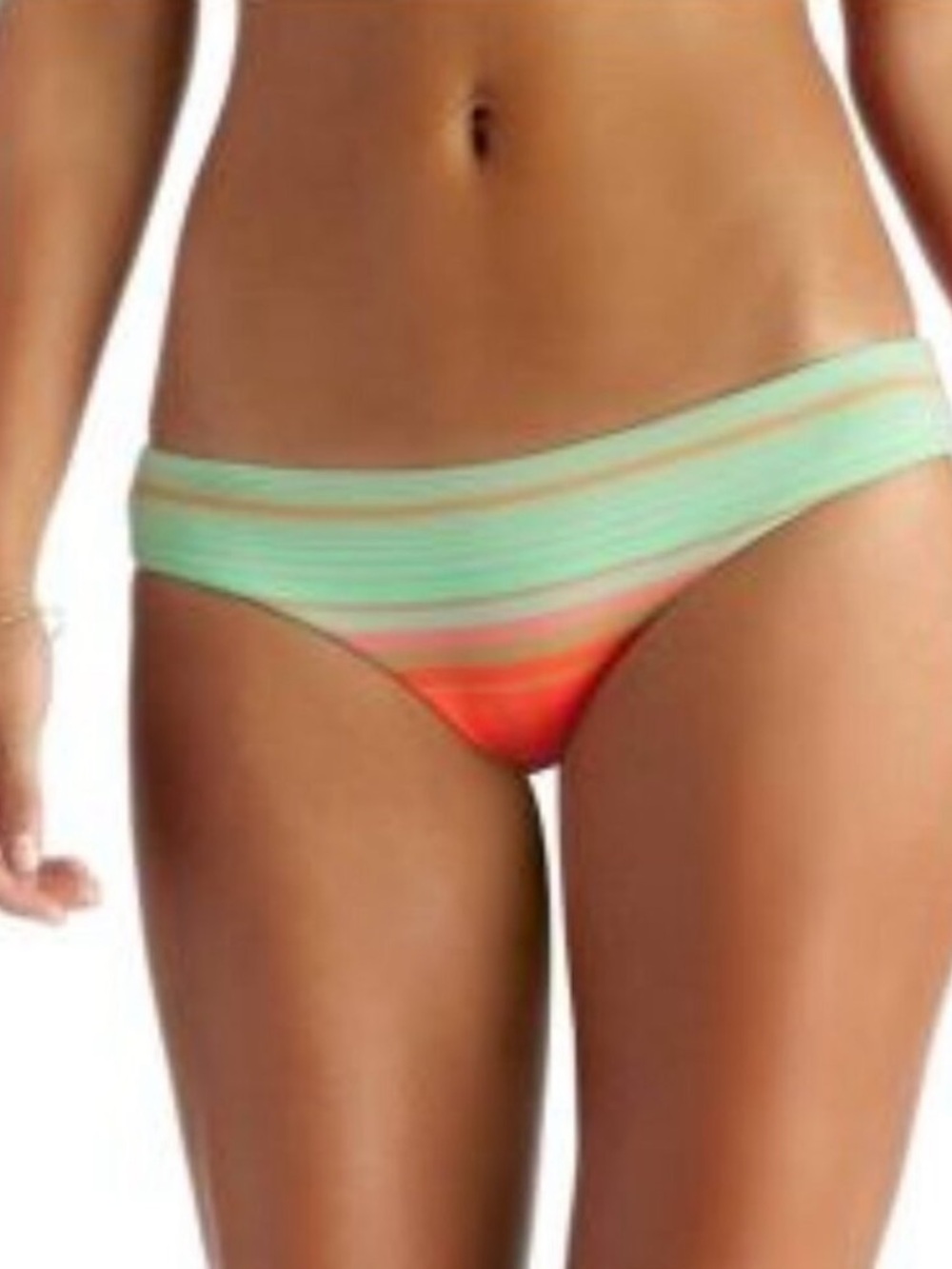 Vitamin A Giselle St. Maarteen Stripe Bikini Bottom